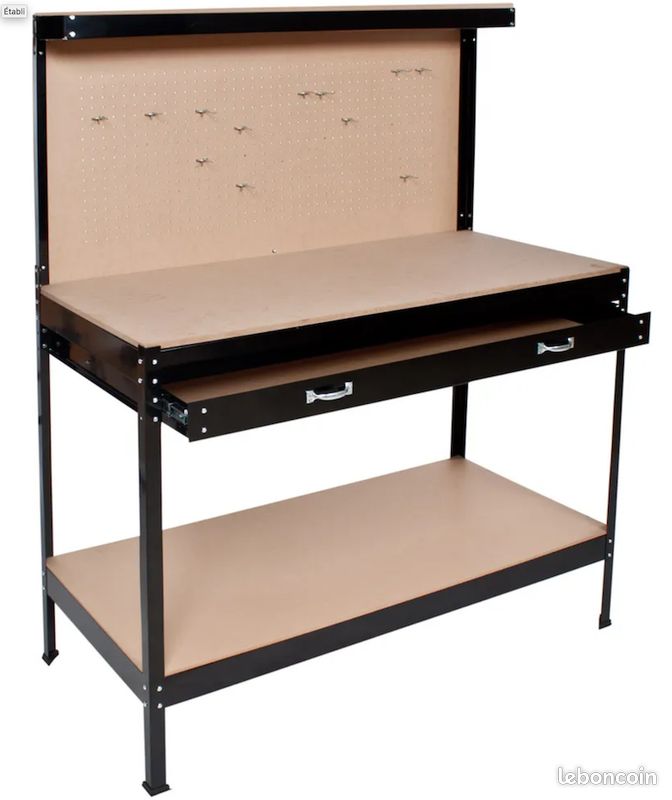 Etabli garage, atelier 120 x 55 x150cm - Livraison comprise en France âââ (image 2)