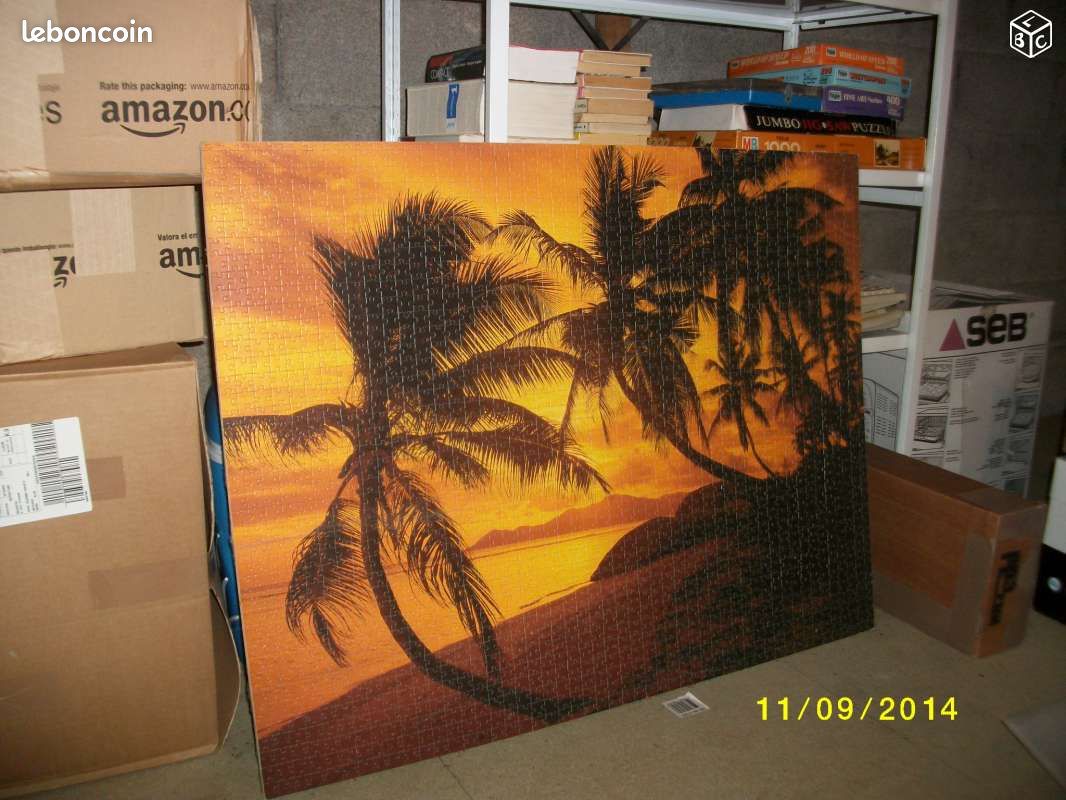 Cadre tableau puzzle Ravensburger (image 1)