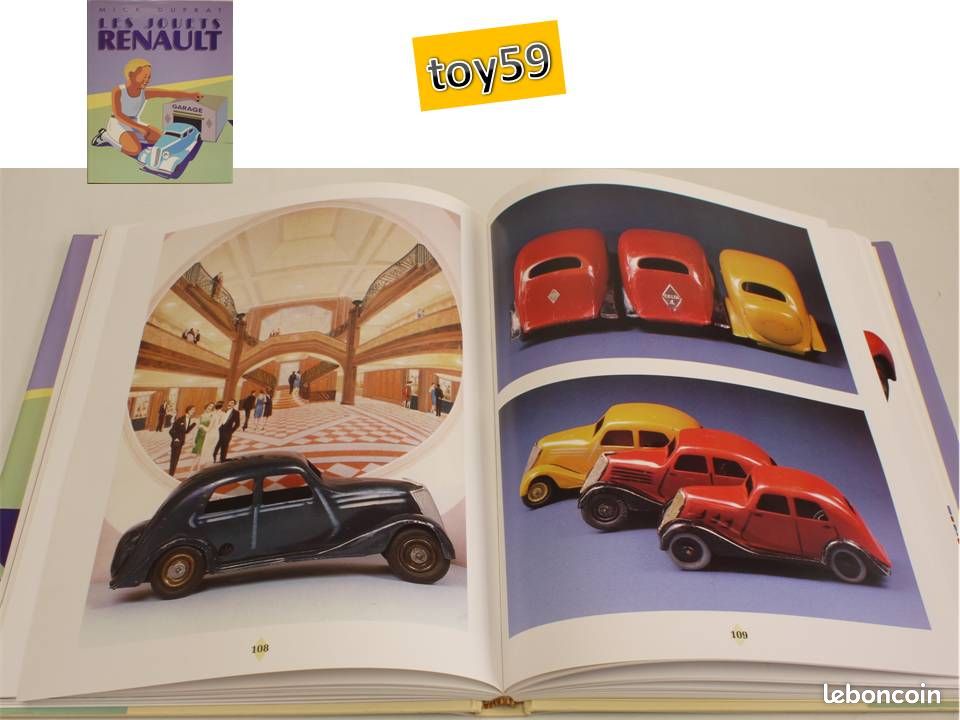 Livre LES JOUETS RENAULT - Livres