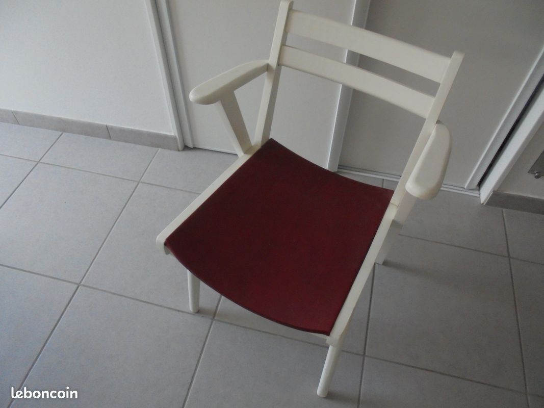 Fauteuil bridge pieds compas (image 1)