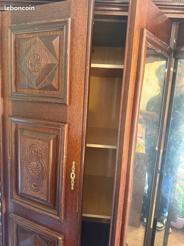 Armoire en bois 190x190x60 (image 2)