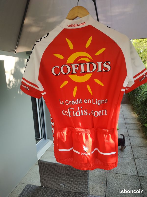 Maillot cycliste COFIDIS Nalini Tour France 2010 jersey shirt camiseta 3 LOOK