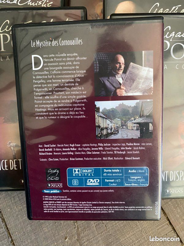 Lot 38 DVD Hercule Poirot (image 2)