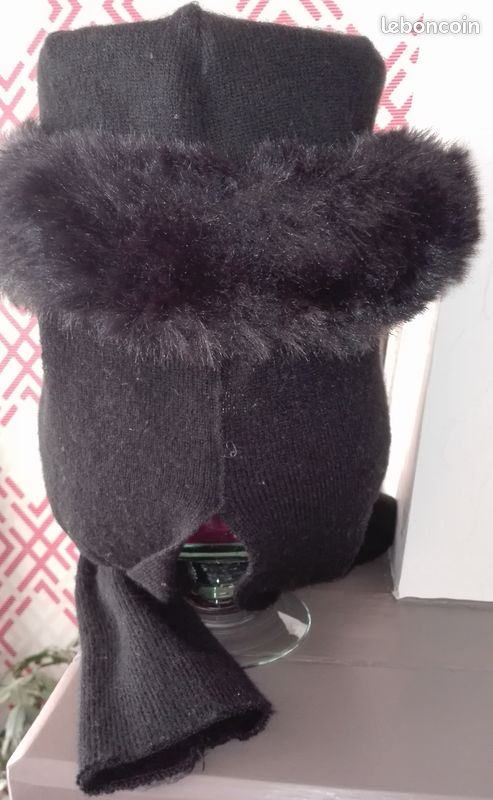 Chapeau d'hiver femme avec protège nuque (image 2)