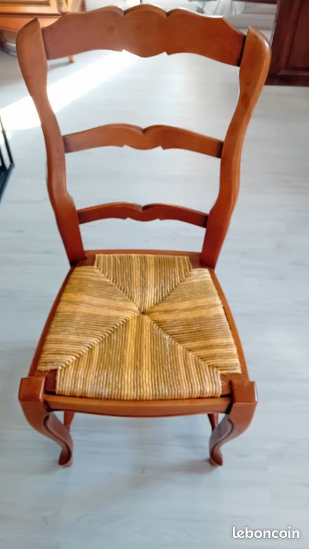 Chaises merisier (image 1)