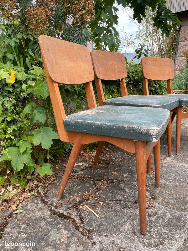 Chaise vintage vintage (image 2)