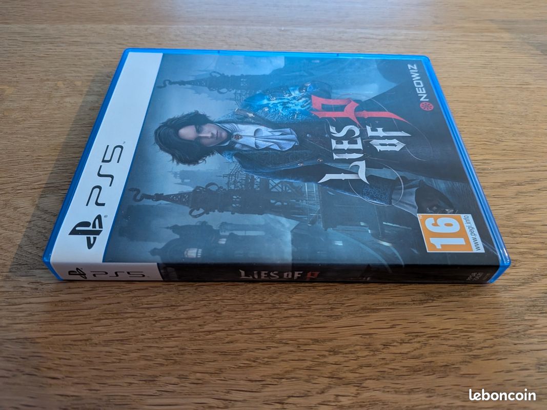 Jeu Lies Of P Pour PS5 - Neuf Sous Blister - Action/Aventure - PEGI 16