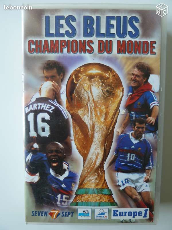 Cassette VHS les Bleus champions du monde (image 1)