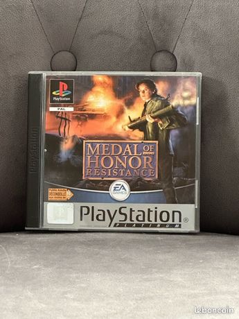 MEDAL OF HONOR RESISTANCE SONY PLAYSTATION 1 (PS1) PAL-FR
