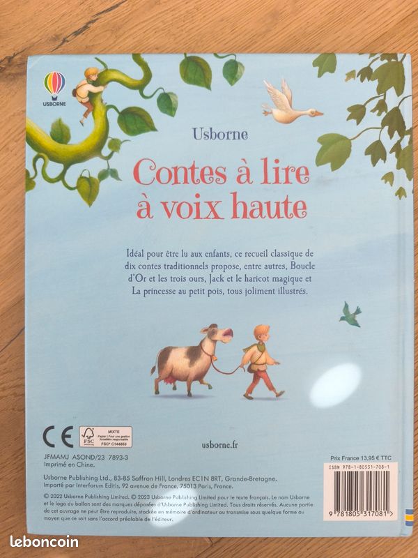Livre - Contes à lire à voix haute (image 2)