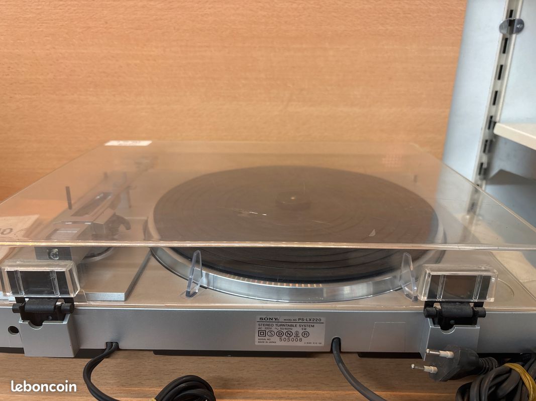 Platine vinyle automatique Sony PS-LX220 33/45 tours - Photo, audio & vidéo