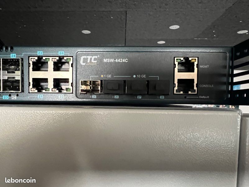 Switch SFP L2+ 20xGb + 4X10gb (image 2)