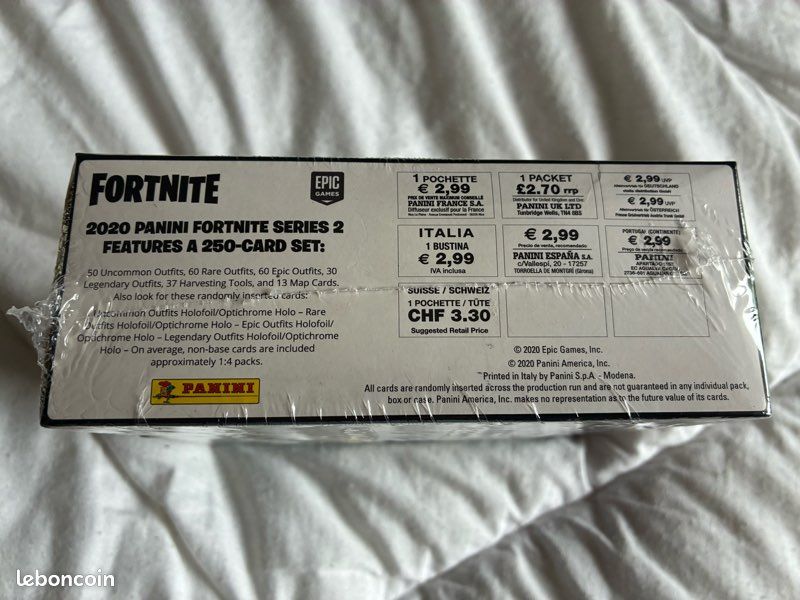 Bote Panini Fortnite series 2 2020 trading cards - Collection