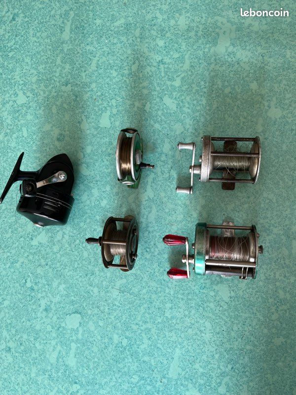 Moulinet De Pêche Vintage Congress - Modèle Baitcast Pour Eau Douce - Pièce Rare Et De Collection