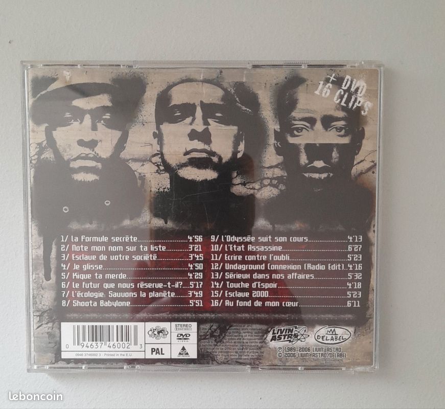 Lot CD Rap français Assassin / Rockin'Squat (image 9)
