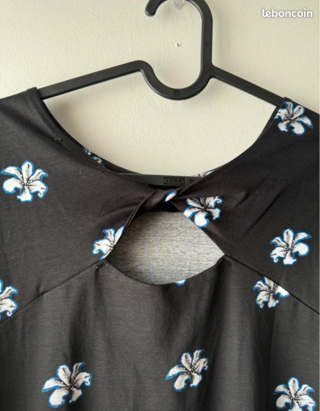 Robe tshirt à motif fleur - Bimba y Lola - taille XS (image 5)
