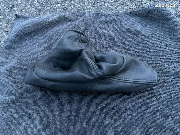 Soufflet Levier Vitesse Peugeot 407 (2004-2010) - Cuir Synthétique Noir - AERZETIX C58500