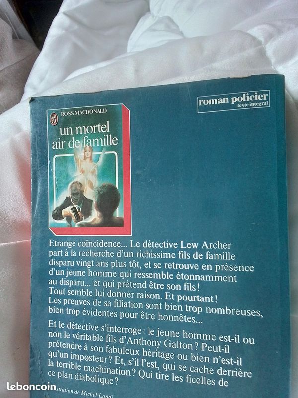 Roman un mortel air de famille de Ross Macdonald (image 2)