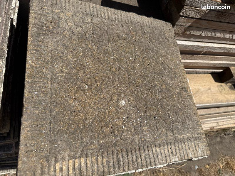 Dalle béton d occasion à nettoyer 51 dalles en 40x40 (image 2)