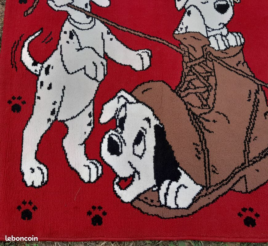 VINTAGE : TAPIS de SOL POUR ENFANTS 113 x 98 TBE (image 2)