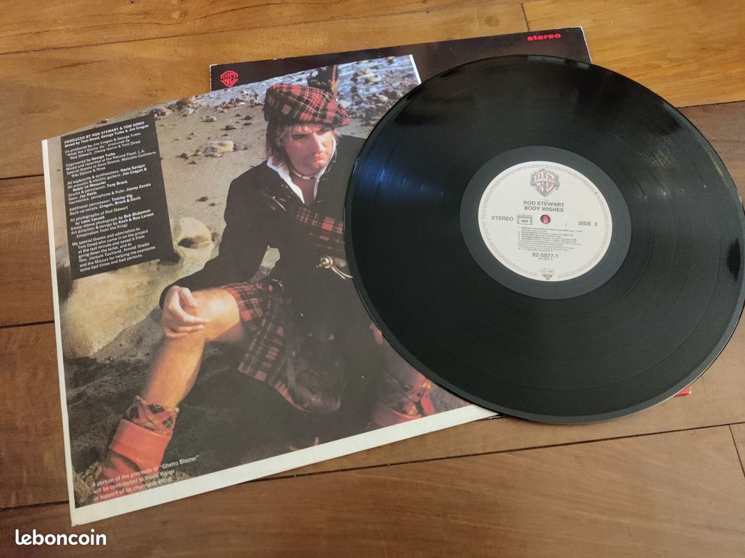 Disque vinyle 33T Rod Stewart – LP Vinyl Original 1983 (image 6)