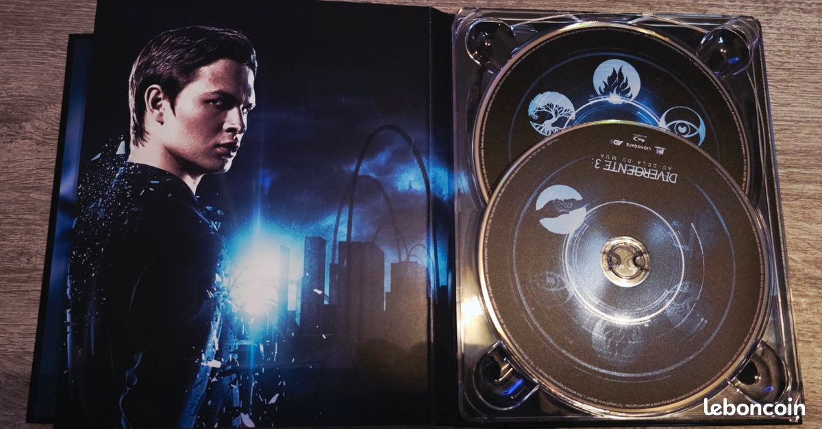 Coffret trilogie combo 4k uhd + bluray DIVERGENTE 1 2 ET 3 (image 7)