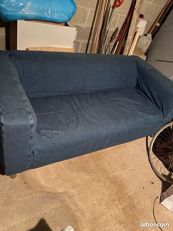 Canapé neuf - Bleu Jean (image 1)