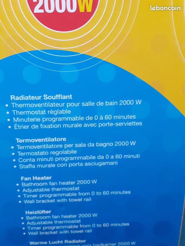 Chauffage salle de bain (image 3)