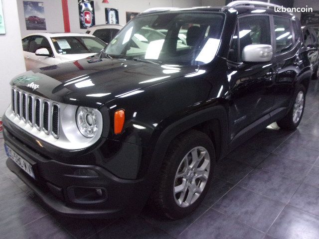 Jeep renegade 1.6 mjt 120 limited 12/14 127mkm gps/tel/ja17/radar ar /factures d entretien complet (image 3)