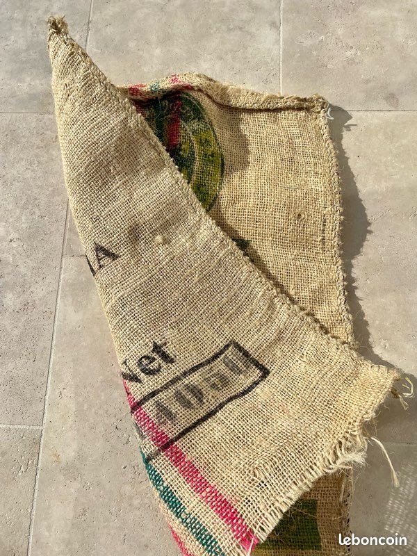 Coffee Sack Sac En Toile De Jute Cafe Authentique Sac De Café En
