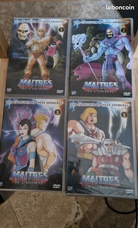 4 dvd les maitres de l'univers (image 1)