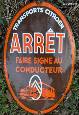 Plaques émaillées Plaque émaillée Citroën • Réf 1805-PLAQ | Roule et Plaques émaillées Plaque émaillée Citroën • Réf 1805-PLAQ | Roule et