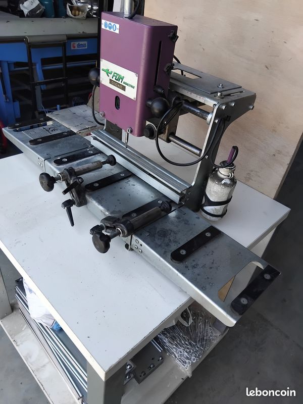 Fraiseuse portative de chantier FOM CRICKET menuiserie aluminium (image 2)