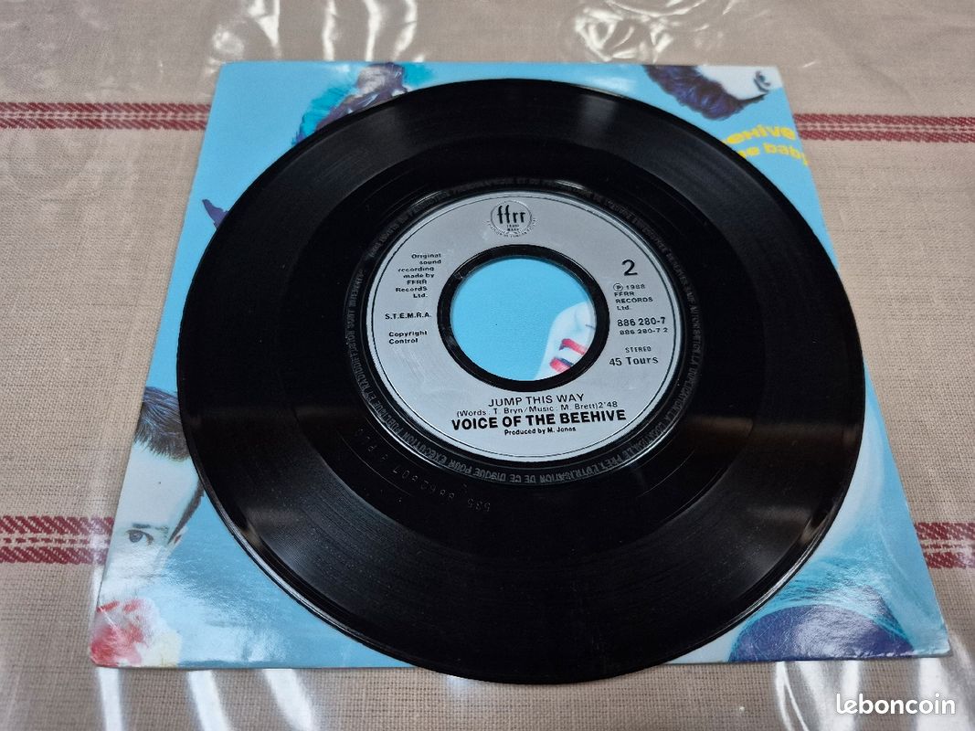 Vinyle 45t Voice of the beehive (image 5)