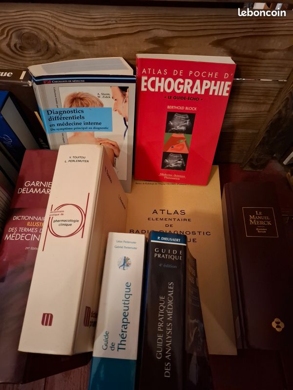 Lot de livres de médecine (image 3)