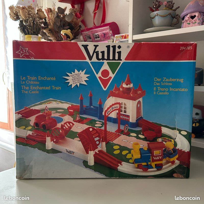 BOÎTE LE TRAIN enchanté n° 2 Vullierme vintage ancien en carton EUR 9