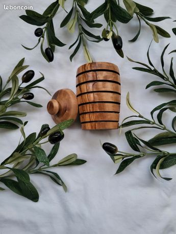 Pot à épices En Bois Massif, Sucrier, Sel Et Poivr... – Grandado