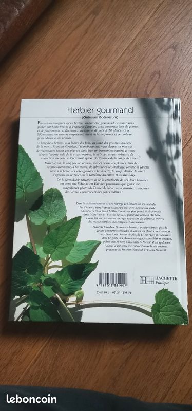 Livre de cuisine Herbier Gourmand - Marc Veyrat (image 4)