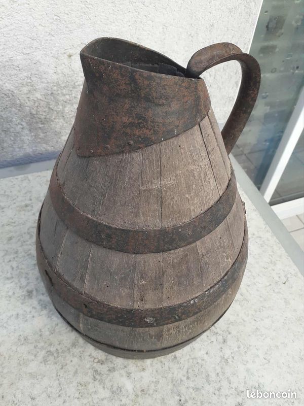 Cruche Broc a cidre ancien grand modèle (image 5)