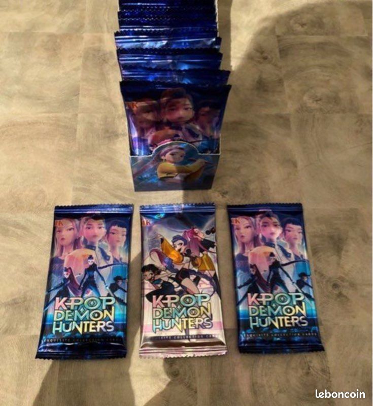 Booster carte à collectionner K-pop demon Hunters - Collection