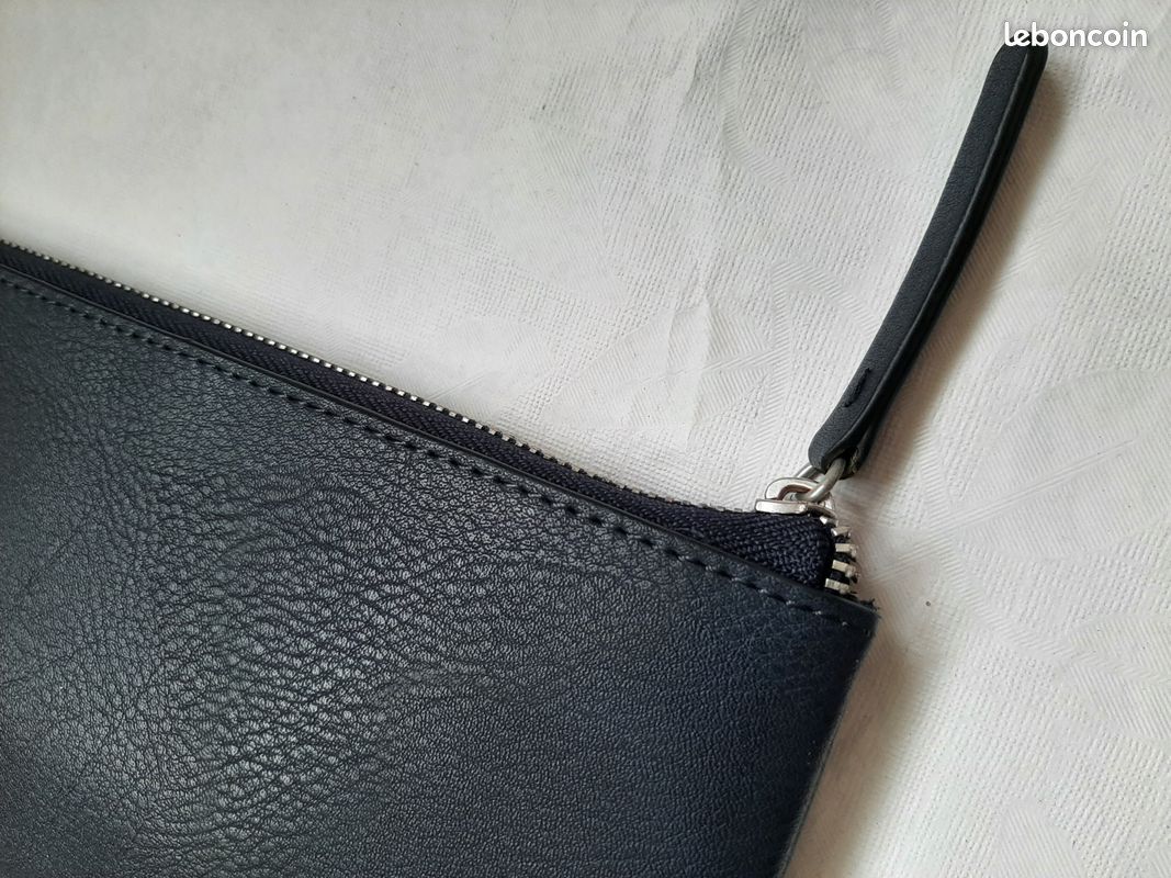 Compagnon Esprit Portefeuille Bleu Marine 22cmx10cm (image 5)
