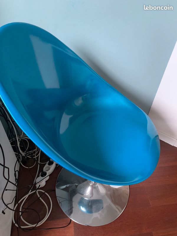 Chaise turquoise (image 2)