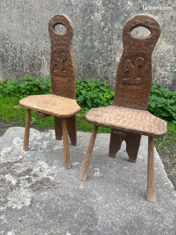 Paire de petites chaises (image 1)
