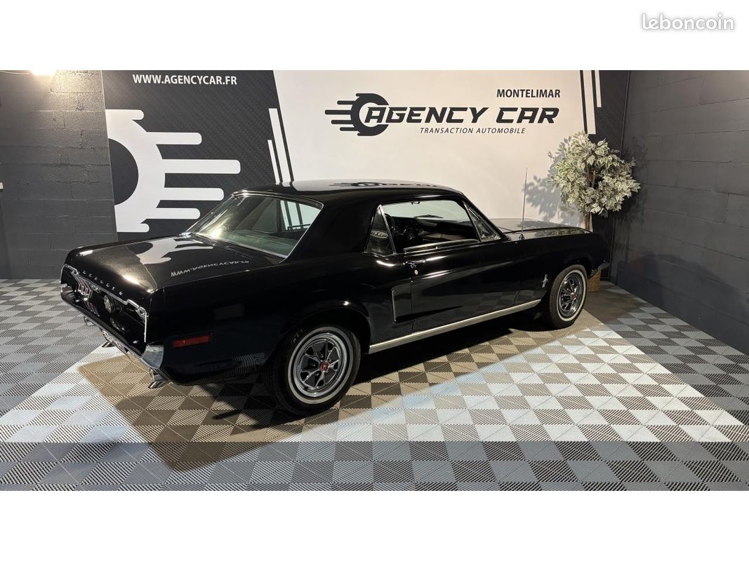 FORD MUSTANG Coupé v8 289ci 1968 - Entièrement restaurée (image 3)