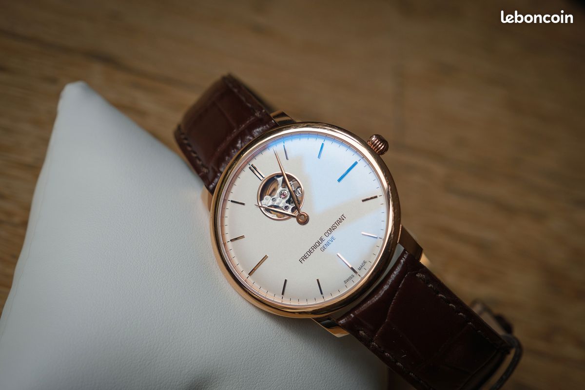 Frédérique Constant - Slimline Open Heart Automatic - FC-312V4S4 - Men