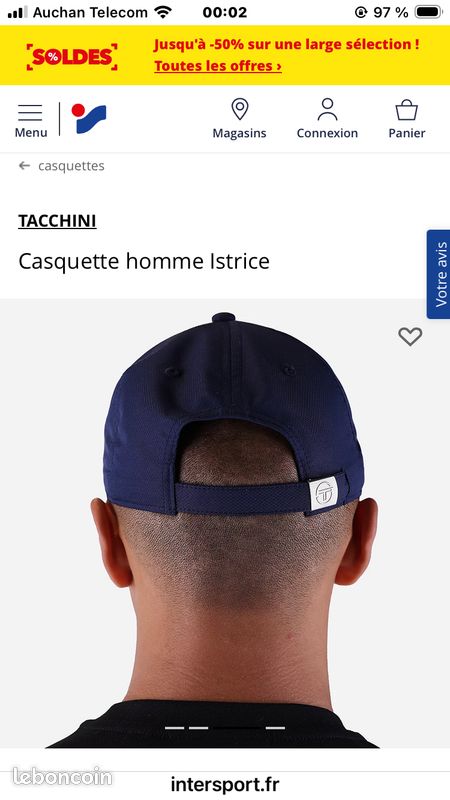 Casquette Sergio Tacchini (image 7)