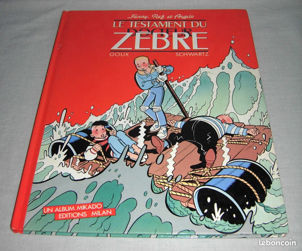 BD : Le testament du Docteur Zèbre (image 1)