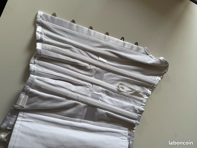 Corset gris dark gothique steampunk (image 9)