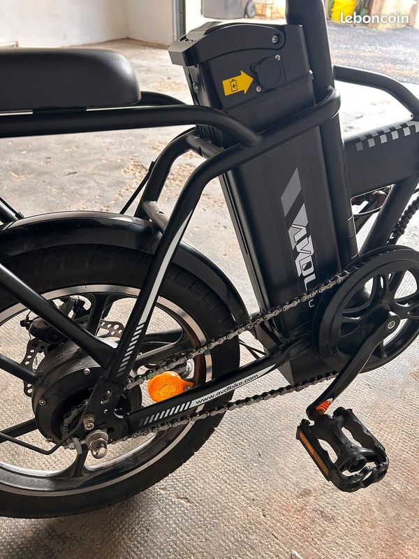 Vélo Électrique Pliant VDL A10 – 16 Pouces, 250W, Batterie Lithium, Neuf