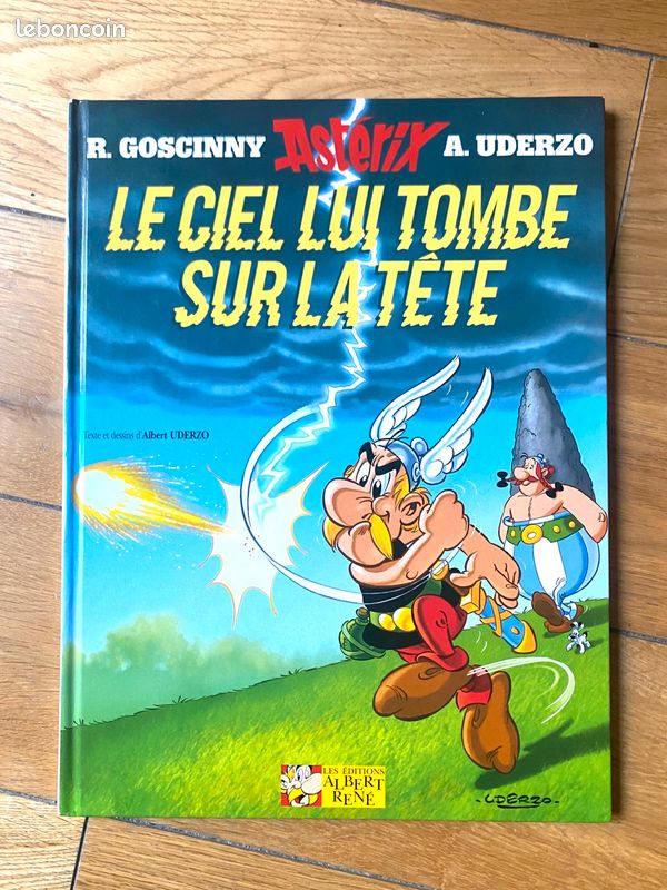 BD numérotée Astérix « Le ciel lui tombé sur la tête » (2005) (image 1)